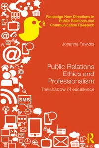 Public Relations Ethics and Professionalism_cover