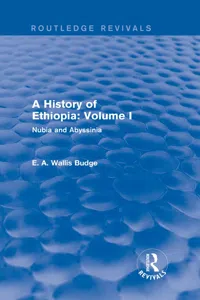 A History of Ethiopia: Volume_cover
