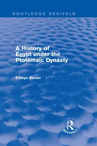 A History of Egypt under the Ptolemaic Dynasty_cover