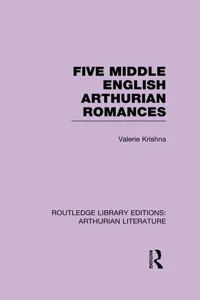 Five Middle English Arthurian Romances_cover