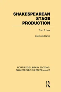 Shakespearean Stage Production_cover