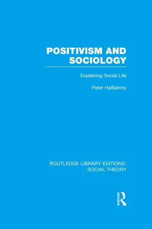 Positivism and Sociology