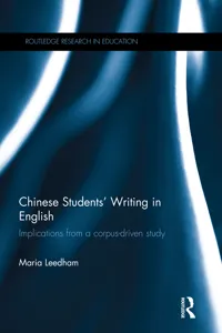 Chinese Students' Writing in English_cover