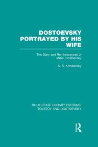 Dostoevsky Portrayed by His Wife_cover