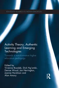 Activity Theory, Authentic Learning and Emerging Technologies_cover