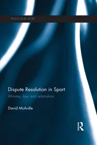 Dispute Resolution in Sport_cover