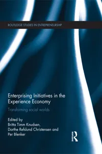 Enterprising Initiatives in the Experience Economy_cover