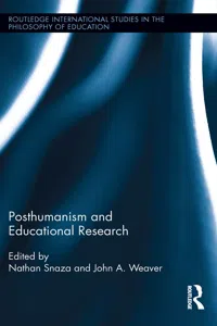 Posthumanism and Educational Research_cover