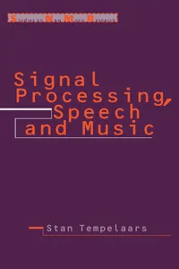 Signal Processing, Speech and Music_cover