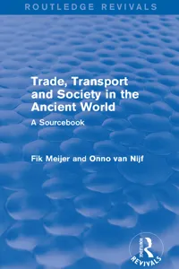 Trade, Transport and Society in the Ancient World_cover