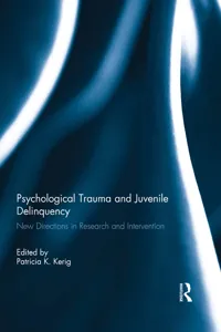 Psychological Trauma and Juvenile Delinquency_cover