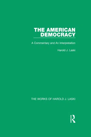 The American Democracy (Works of Harold J. Laski)