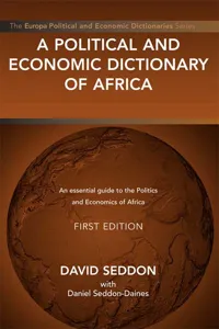 A Political and Economic Dictionary of Africa_cover