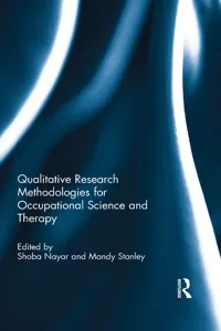 Qualitative Research Methodologies for Occupational Science and Therapy_cover