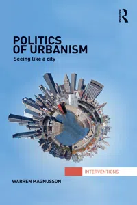 Politics of Urbanism_cover