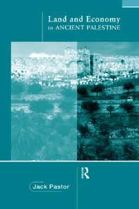 Land and Economy in Ancient Palestine_cover