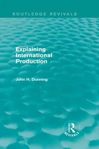 Explaining International Production_cover