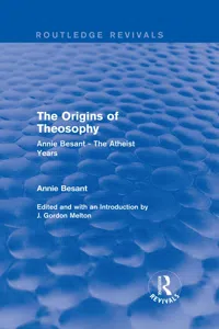 The Origins of Theosophy_cover