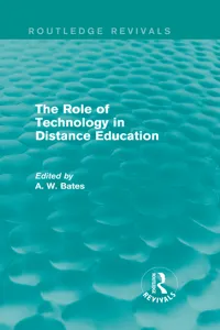 The Role of Technology in Distance Education_cover