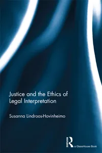 Justice and the Ethics of Legal Interpretation_cover