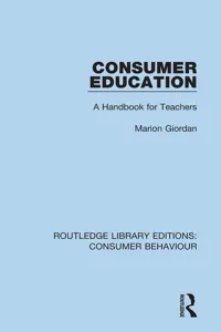 Consumer Education_cover