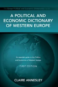 A Political and Economic Dictionary of Western Europe_cover