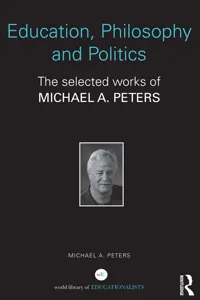 Education, Philosophy and Politics_cover