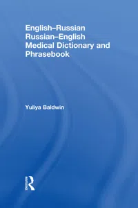 English-Russian Russian-English Medical Dictionary and Phrasebook_cover