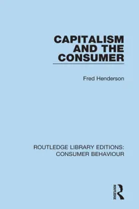 Capitalism and the Consumer_cover