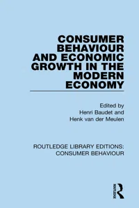 Consumer Behaviour and Economic Growth in the Modern Economy_cover