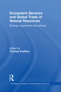 Ecosystem Services and Global Trade of Natural Resources_cover