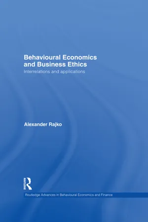 Behavioural Economics and Business Ethics