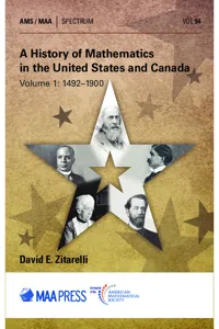 A History of Mathematics in the United States and Canada_cover