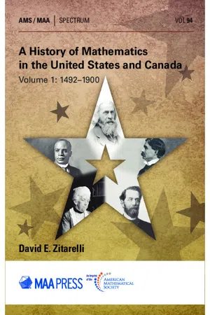 A History of Mathematics in the United States and Canada