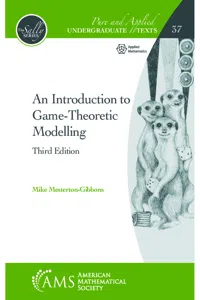 An Introduction to Game-Theoretic Modelling_cover