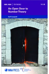 An Open Door to Number Theory_cover