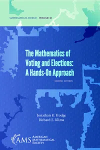 The Mathematics of Voting and Elections: A Hands-On Approach_cover