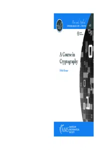A Course in Cryptography_cover