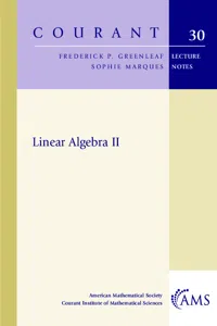 Linear Algebra II_cover