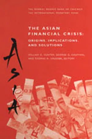 Asian Financial crises : Origins, implications and solutions