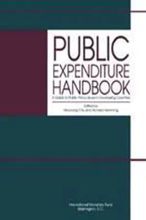 Public Expenditure Handbook : A Guide to Public Policy Issues in Developing Countries