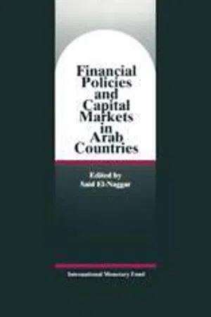 Financial Policies and Capital Markets in Arab Countries
