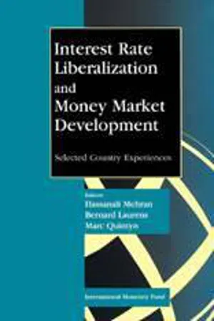 Interest Rate Liberalization and Money Market Development