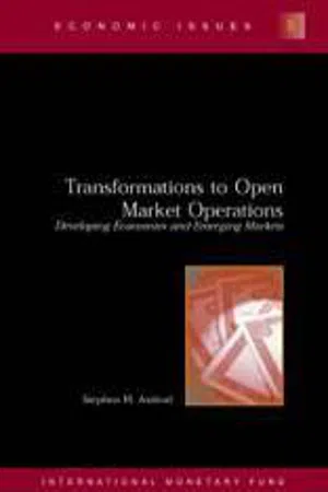 Transformations to Open Market Operations : Developing Countries and Emerging Markets