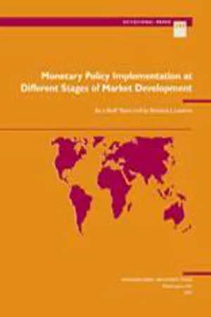 Monetary Policy Implementation at Different Stages of Market Development