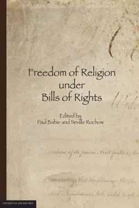 Freedom of Religion under Bills of Rights_cover