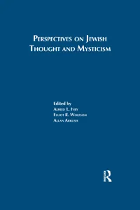 Perspectives on Jewish Thought and Mysticism_cover