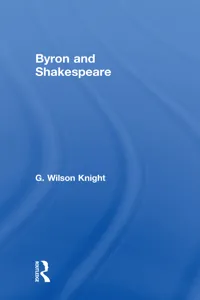 Byron & Shakespeare - Wils Kni_cover