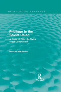 Privilege in the Soviet Union_cover