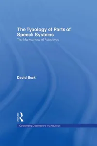 The Typology of Parts of Speech Systems_cover